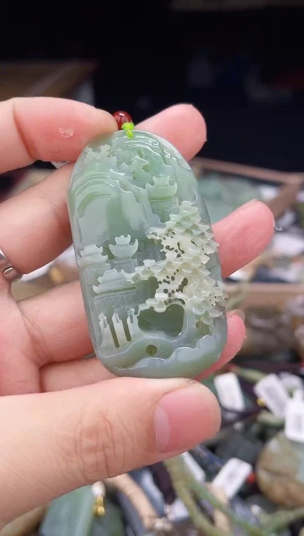 颈饰未镶嵌和田玉1