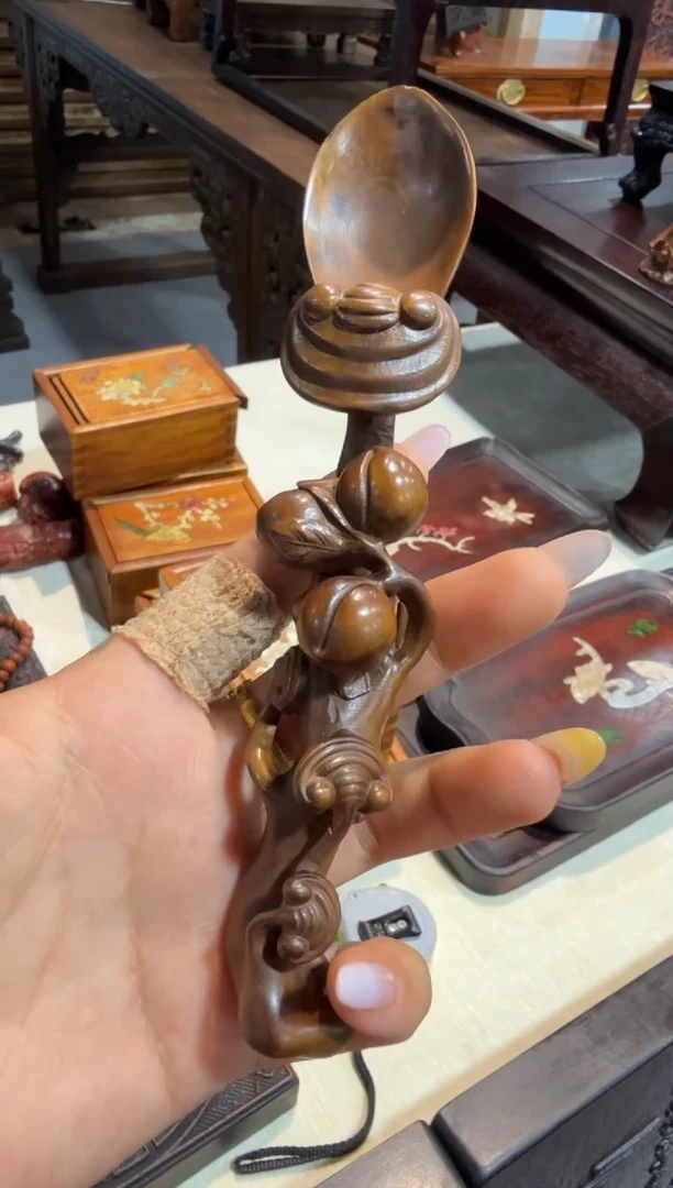 木黄杨 茶勺