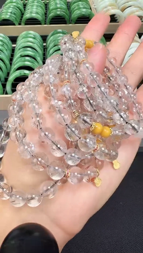 银S925镶嵌颈饰紫晶手串多样性发一