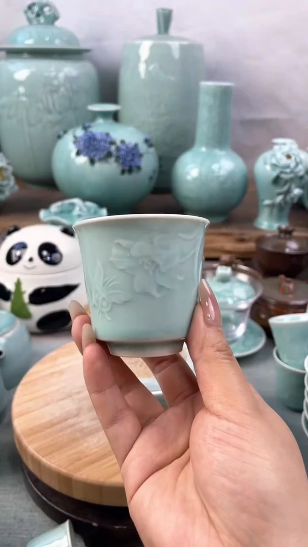 【闪购商品】特价 微瑕 慧仙青瓷