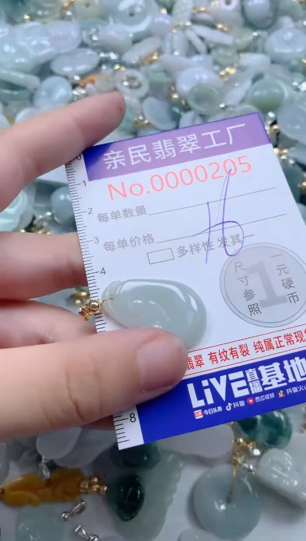 翡翠未镶嵌颈饰205