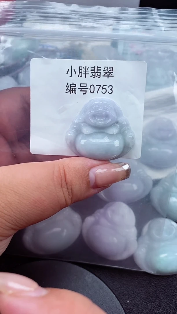 翡翠未镶嵌颈饰缅甸天然A货翡翠0753