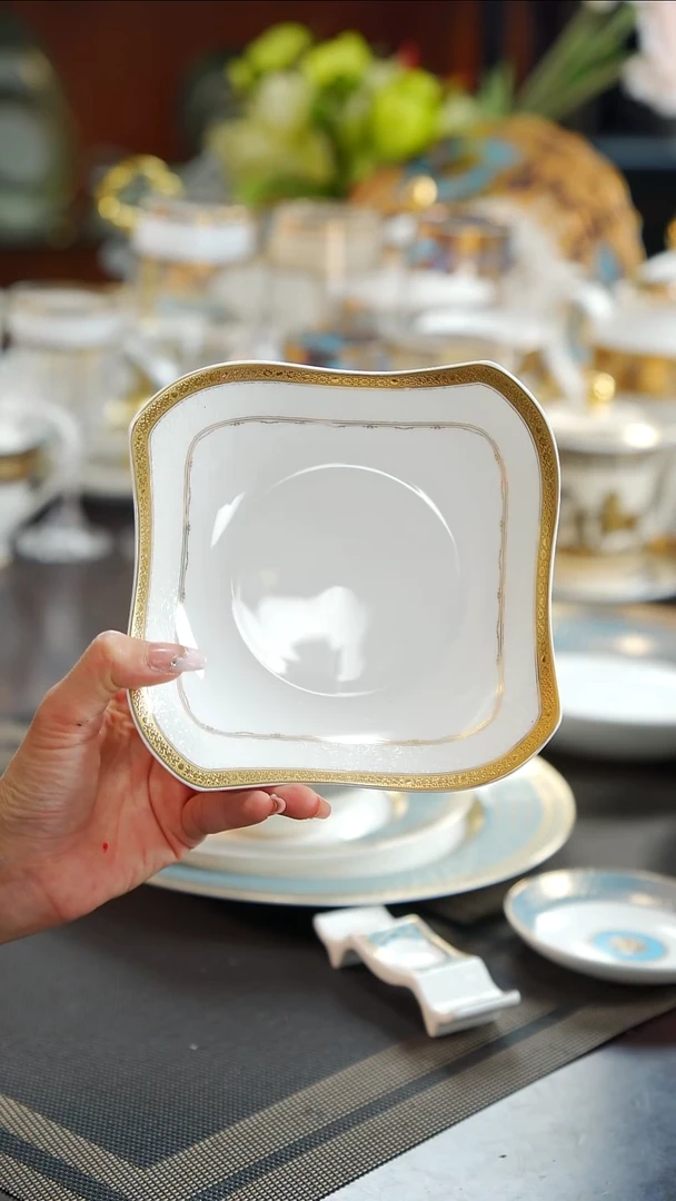 瓷片6英寸沙拉碗2个