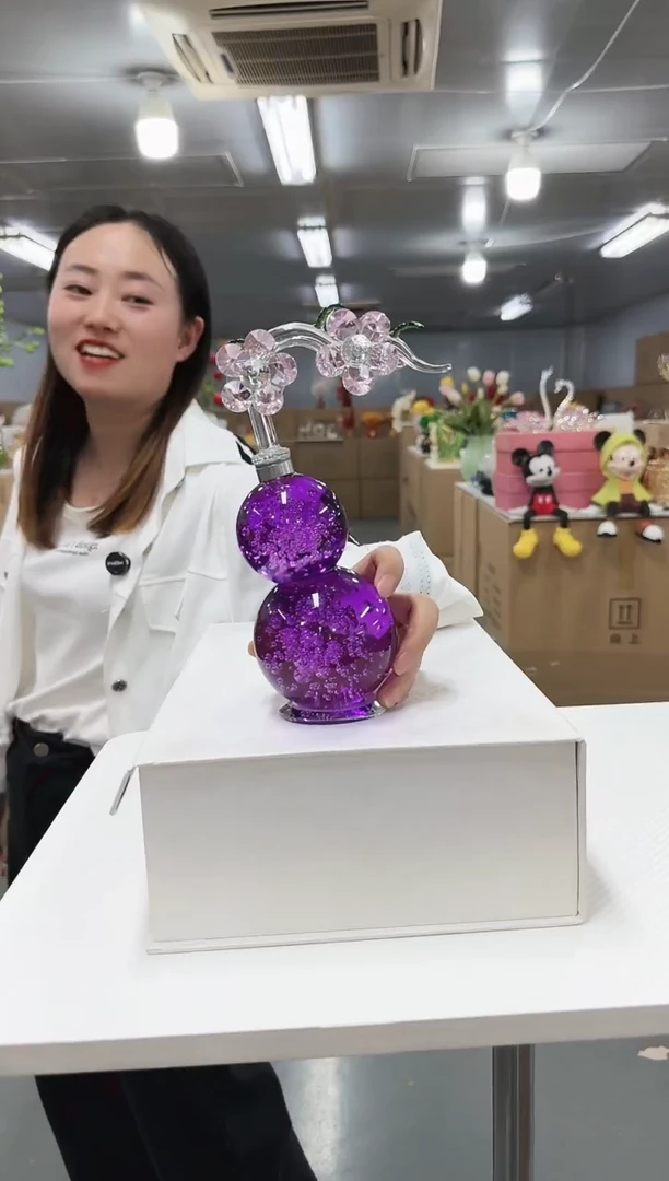 花间集水晶琉璃摆件132