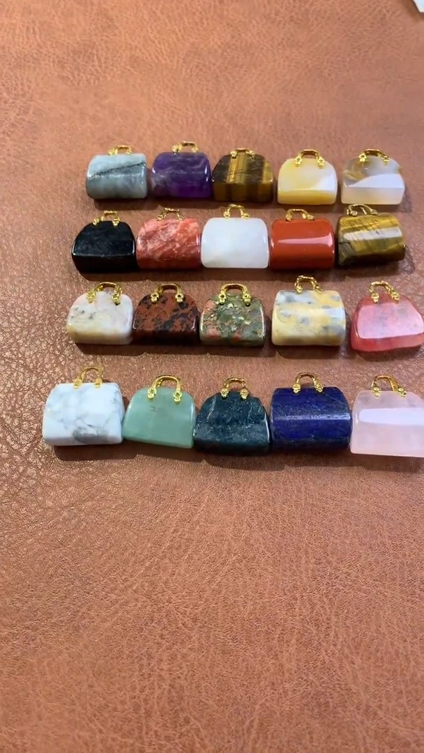 【闪购商品】水晶挂件未镶嵌水晶包包拍一发一