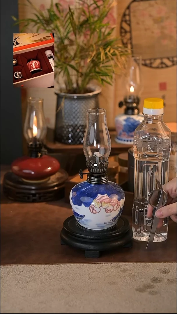 景德镇陶瓷香薰灯摆件