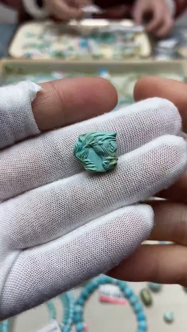 未镶嵌绿松石挂件9