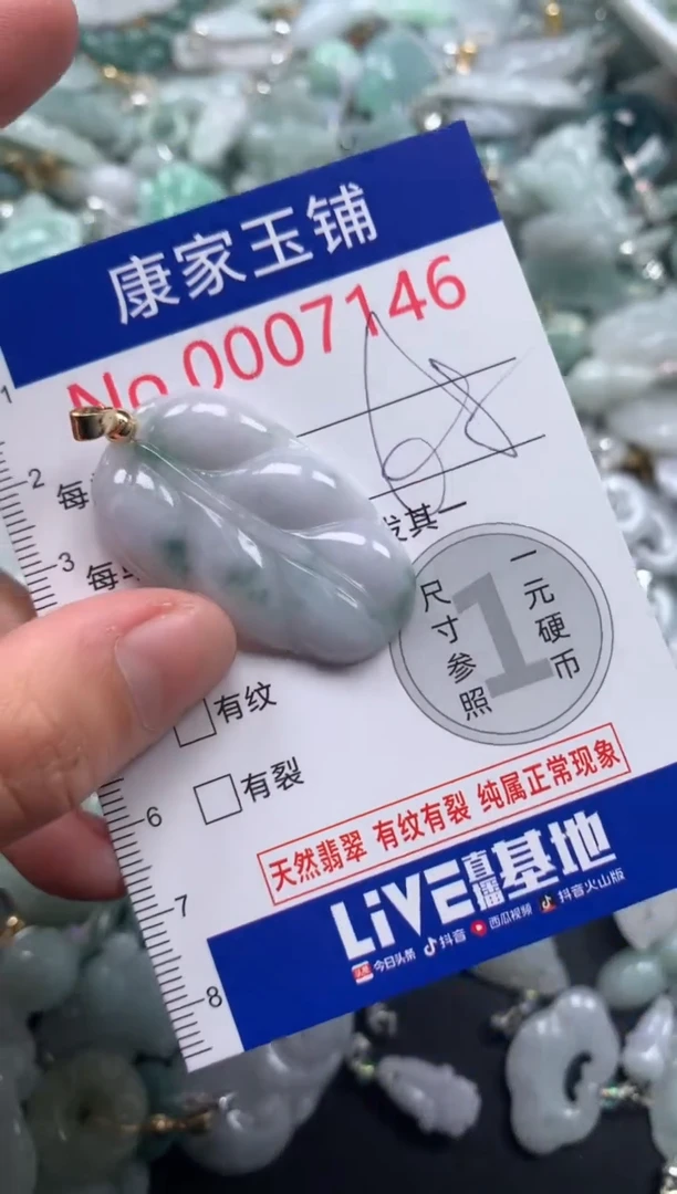 颈饰未镶嵌翡翠7146