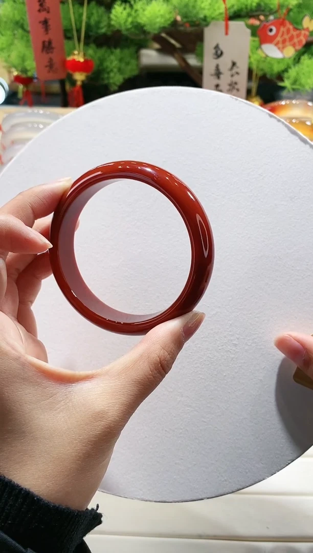 【闪购商品】玛瑙/玉髓手镯未镶嵌39-