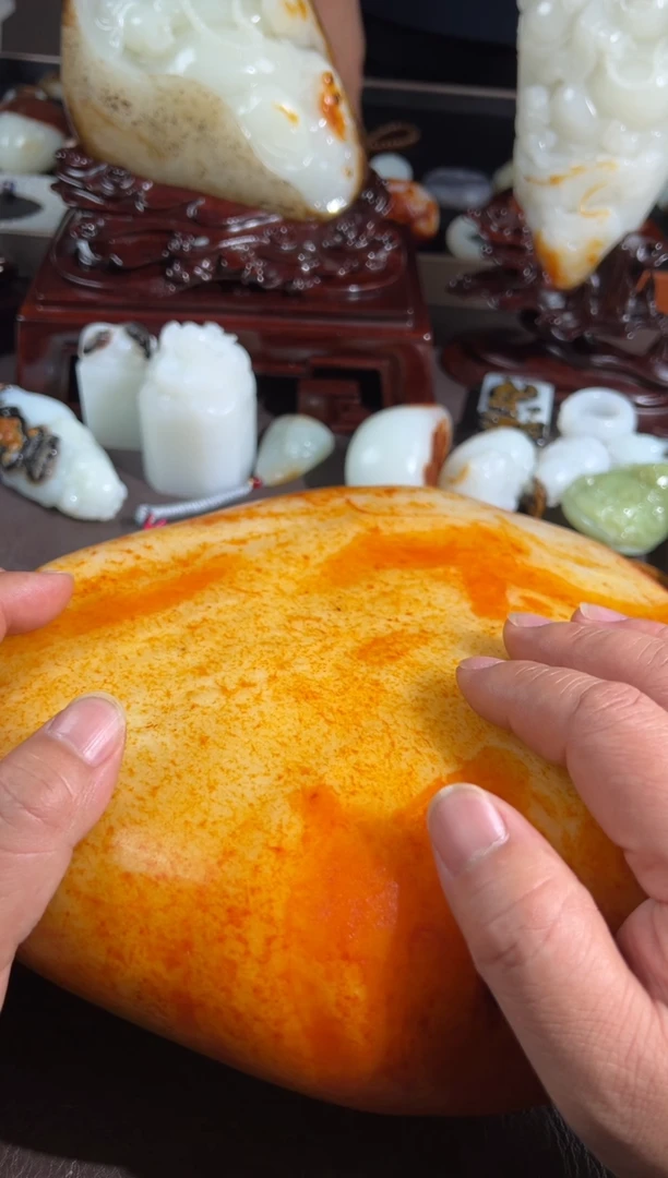 未镶嵌和田玉把件用****4和田玉