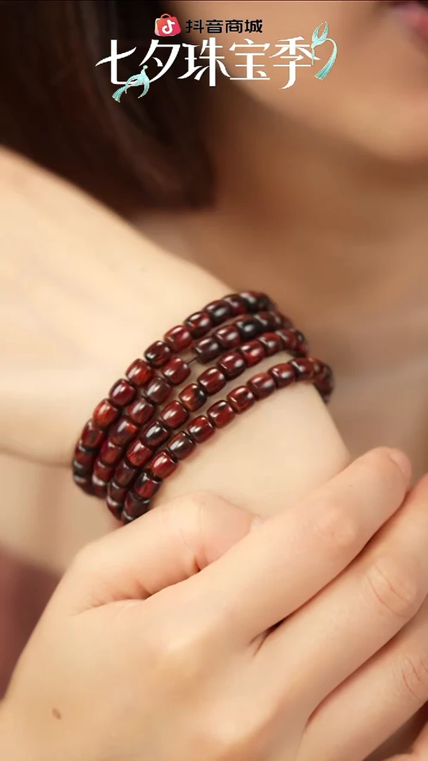 降真香手串/手链红降6x6x108颗直切-999