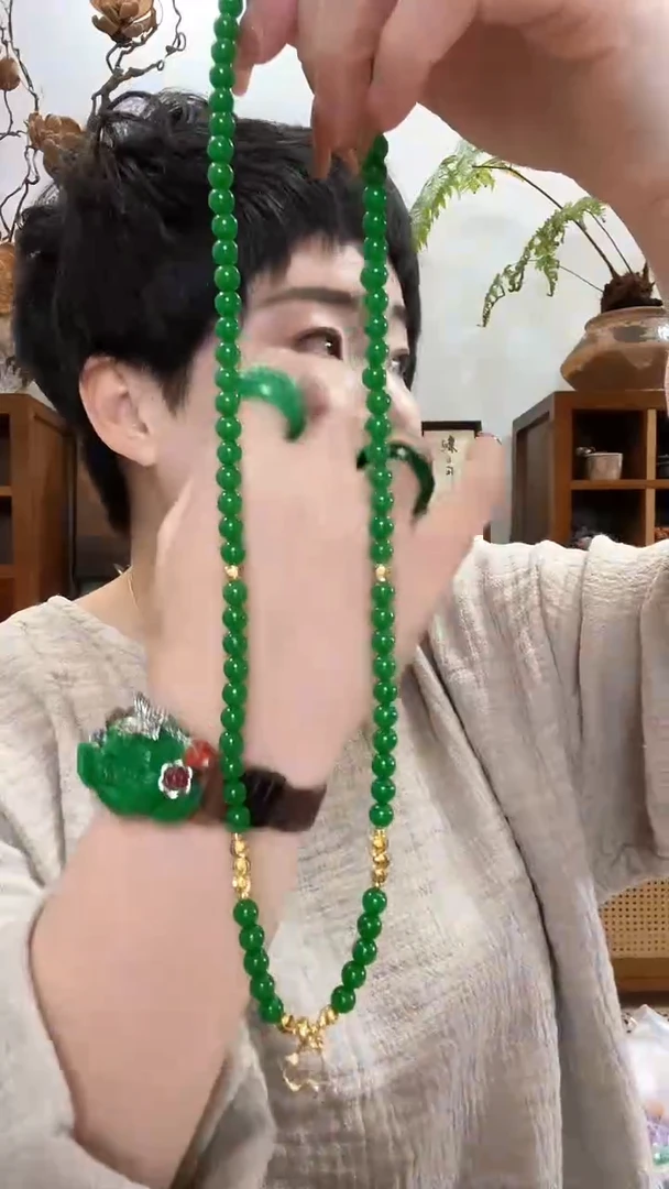 颈饰未镶嵌翡翠537