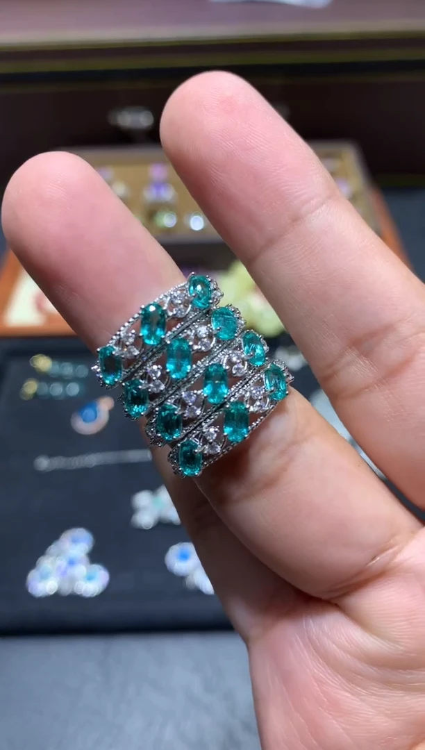 未镶嵌托帕石戒指E36【多样性发其一】