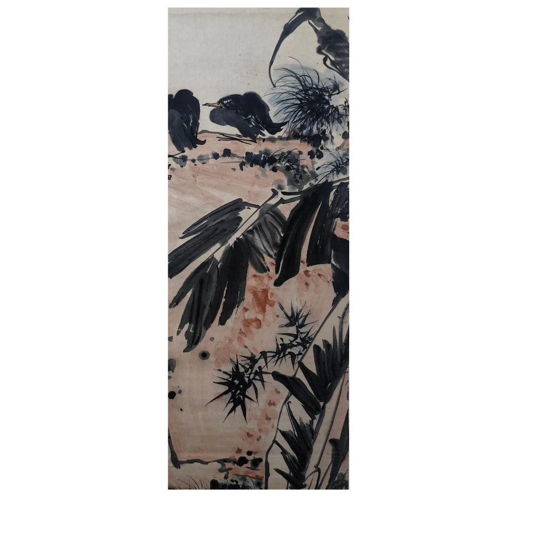 LOT.027 潘大颐 纸本立轴 132*66cm 317