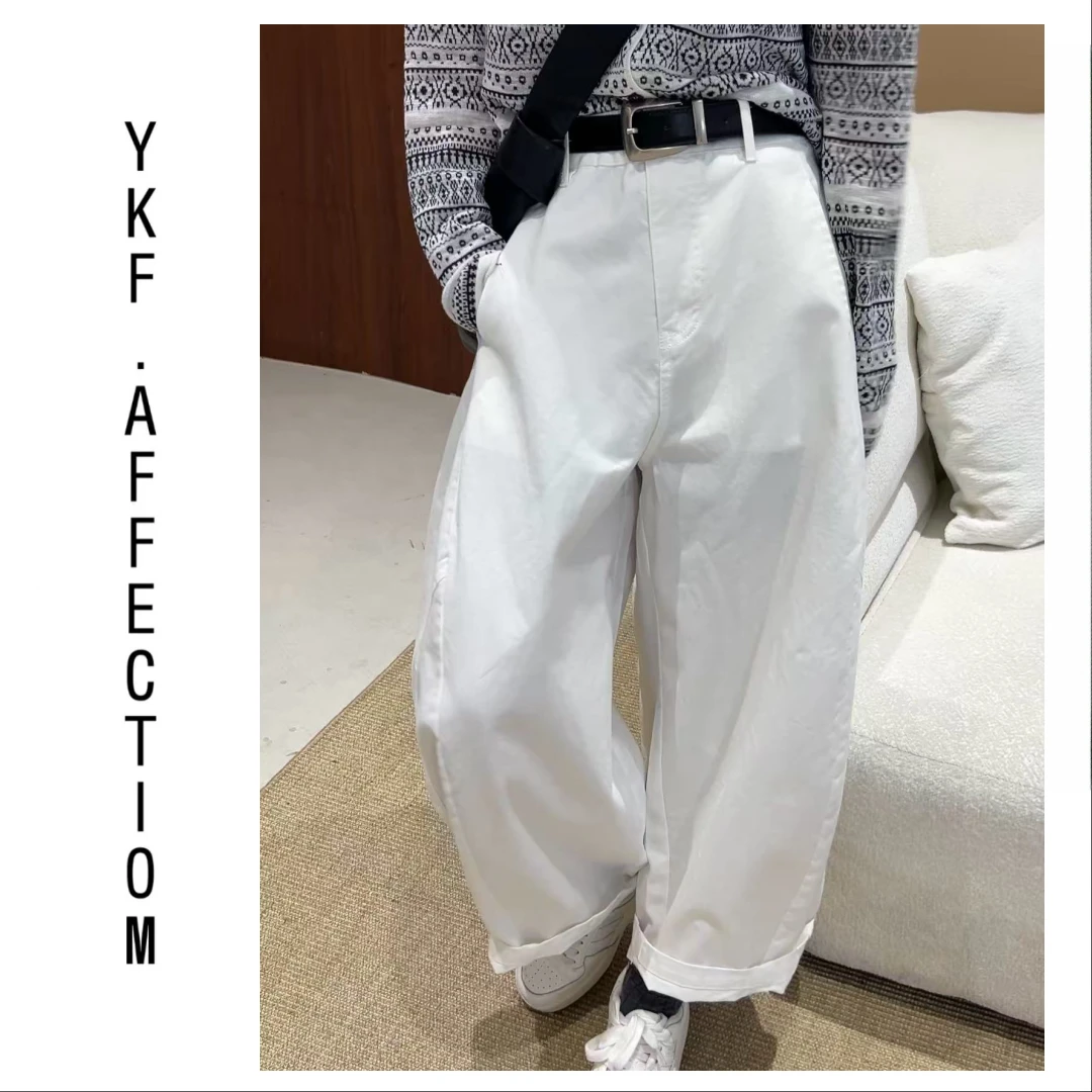 “气球裤”| 超好穿 日系气球九分裤宽松阔型裤49017