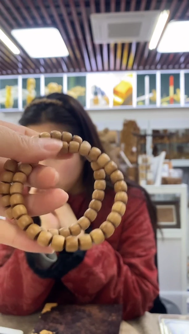 檀香木手串/手链拆房料7*8 多样性发其一-6号