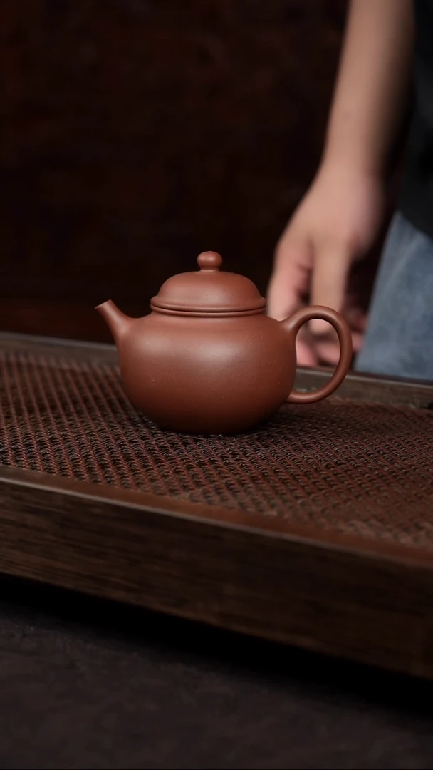 【闪购商品】紫砂茶壶超矿标底槽清掇球【带矿标证书】