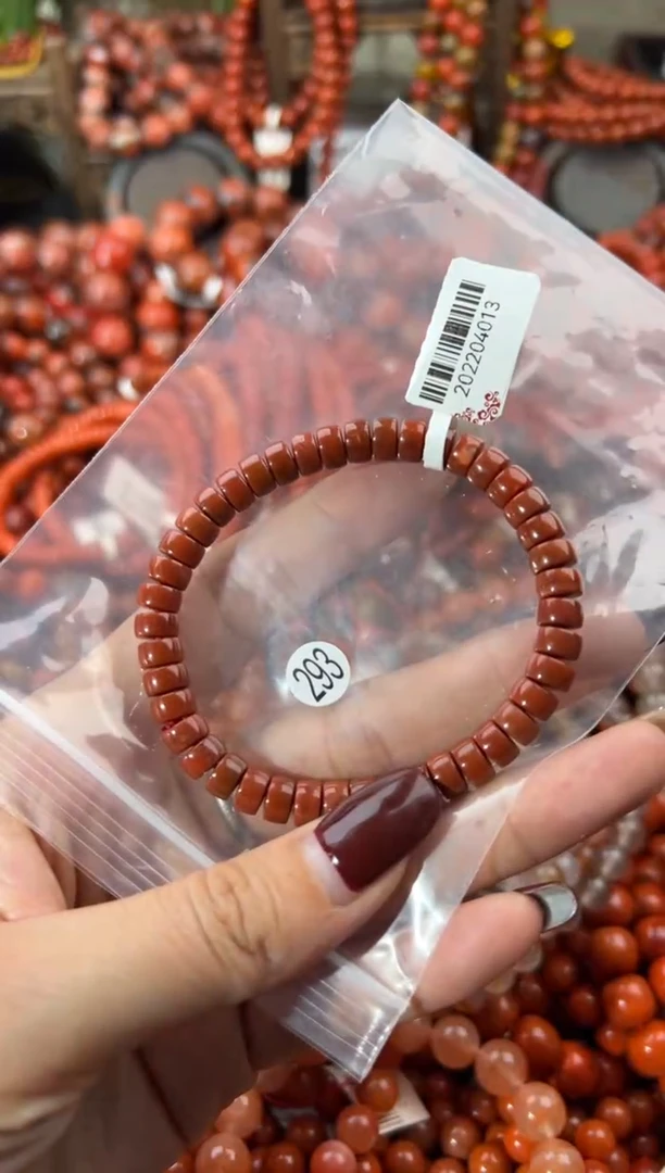 未镶嵌手串南红玛瑙7+