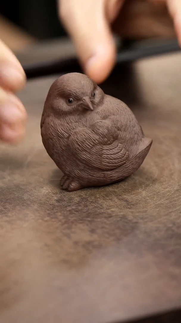 紫砂茶宠紫砂小鸡