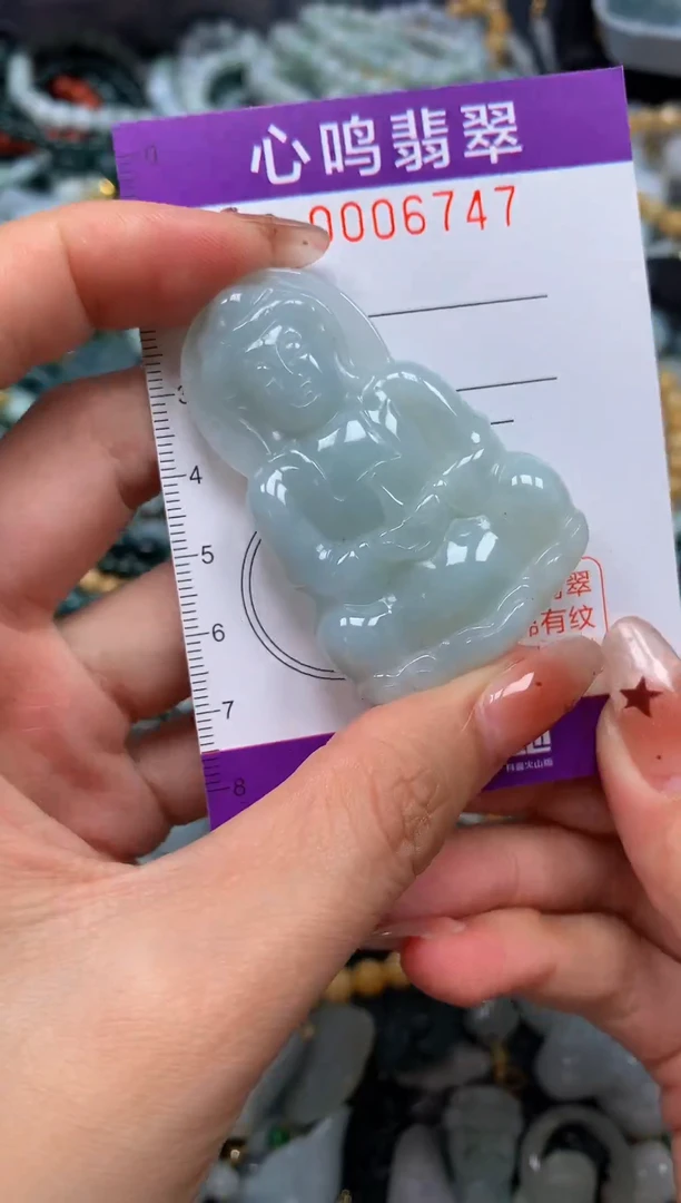 翡翠未镶嵌颈饰闪购006747