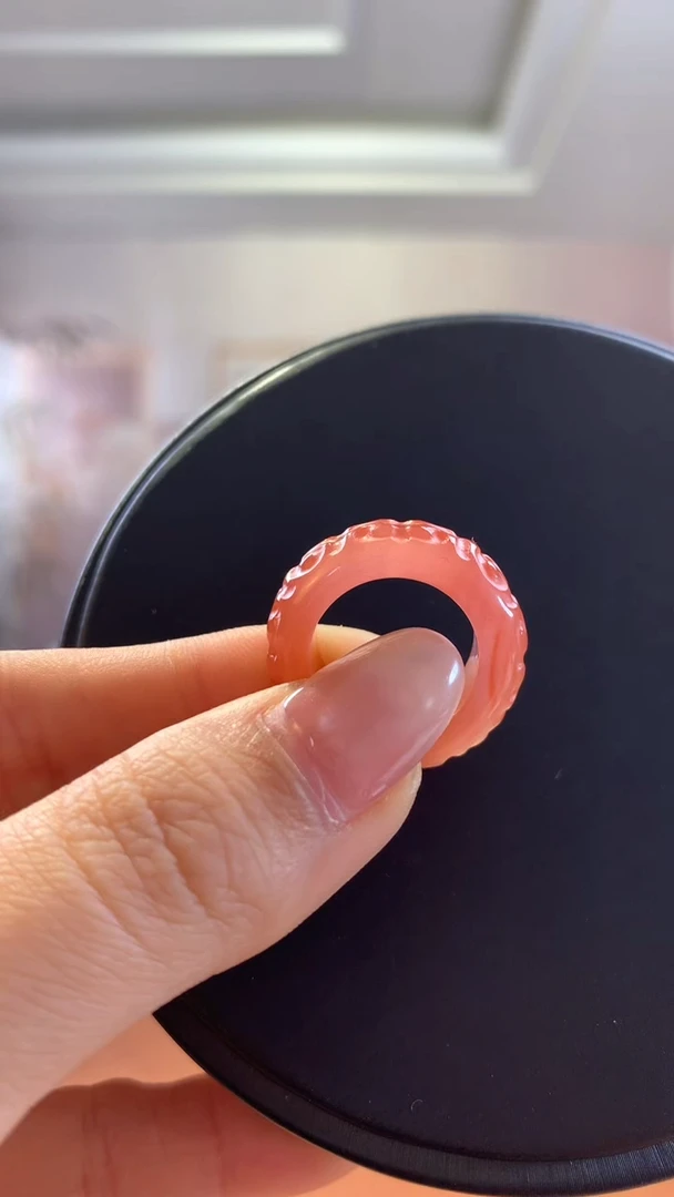 未镶嵌南红玛瑙挂件南红戒圈8-9
