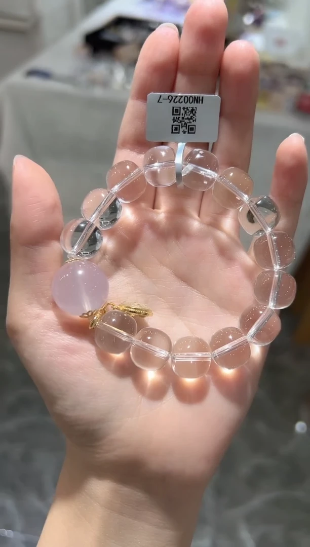 水晶手串未镶嵌手串
