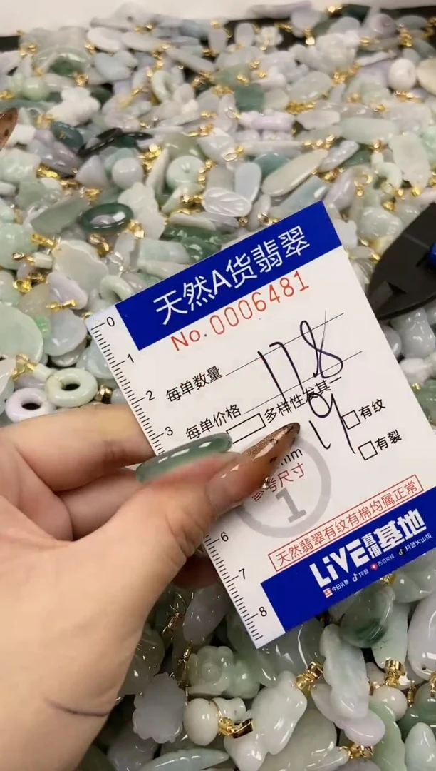 【闪购商品】翡翠颈饰未镶嵌天然A货翡翠