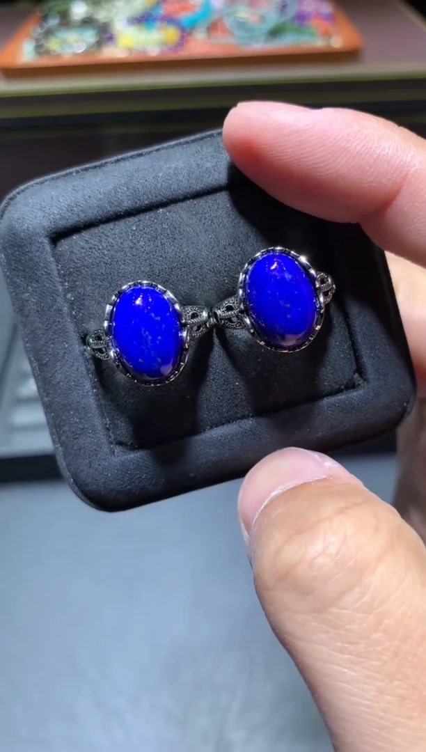 【闪购商品】青金石戒指未镶嵌G33【多样性发其一】