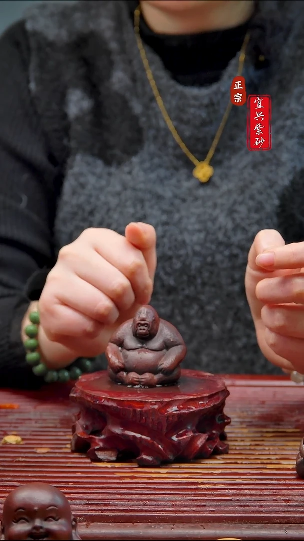 紫砂茶宠宜兴紫砂茶宠摆件