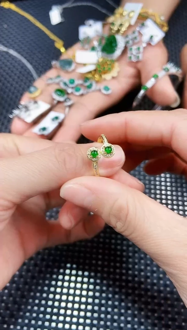 【闪购商品】翡翠戒指未镶嵌11111111