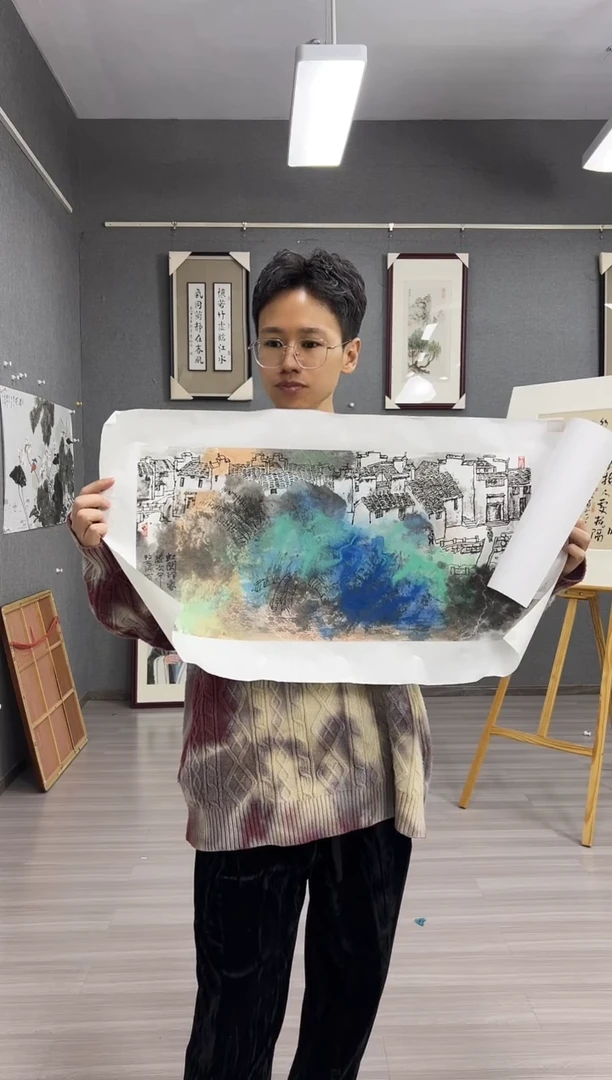 【闪购商品】国画吴章杰老师绘画