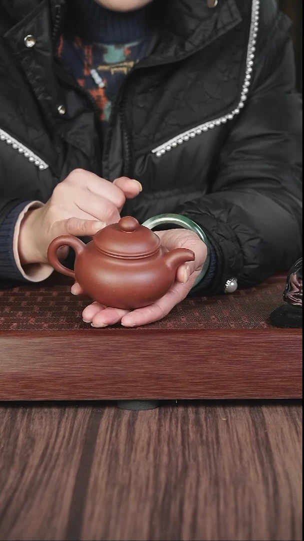 【闪购商品】紫砂茶壶yxf  底槽清 寿珍仿古