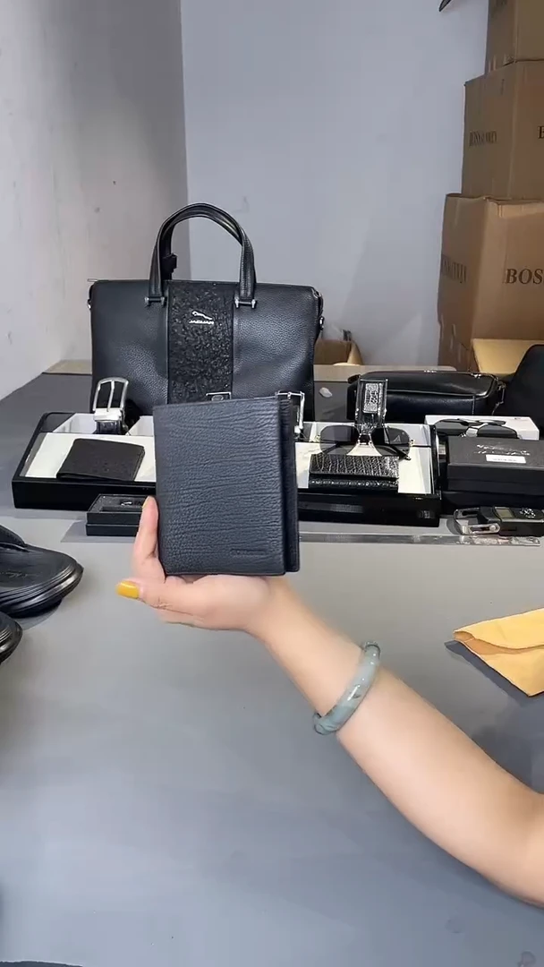 牛皮（革）韩爵绅士包包皮具573