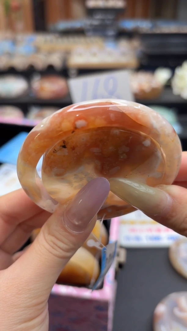 未镶嵌手镯石英质玉C575(53圈赠送镯心)纹