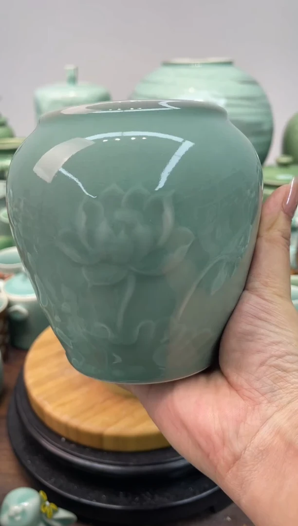 特价福利 微瑕 慧仙青瓷