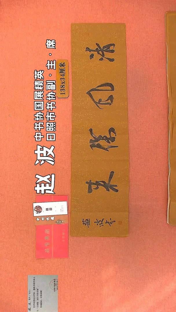 【闪购商品】书法91    赵波老师作品