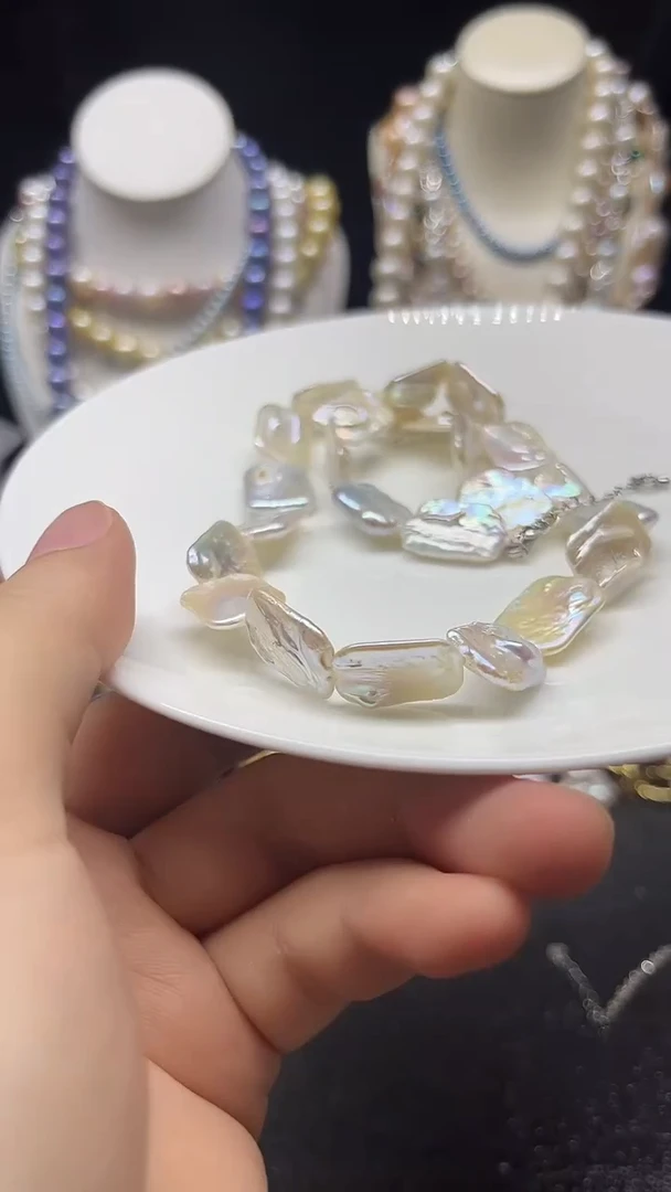 颈饰未镶嵌淡水珍珠多人