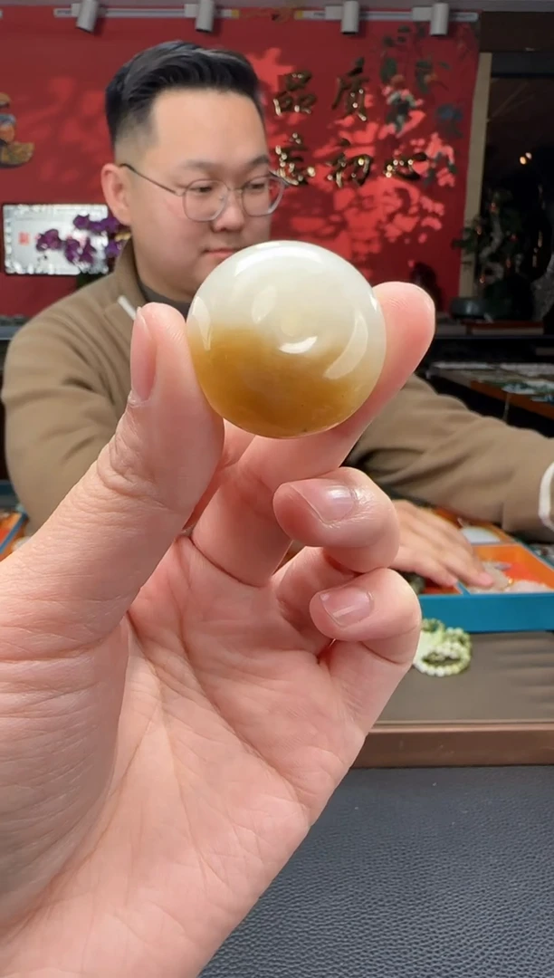 【闪购商品】和田玉颈饰未镶嵌且末糖白平安扣