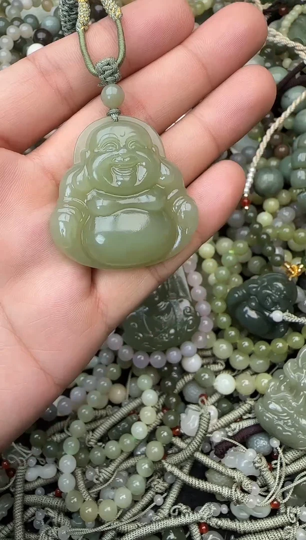颈饰未镶嵌和田玉拍一发一