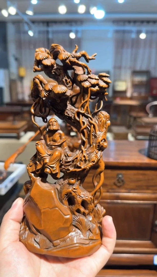 木 小叶黄杨木   松下达摩