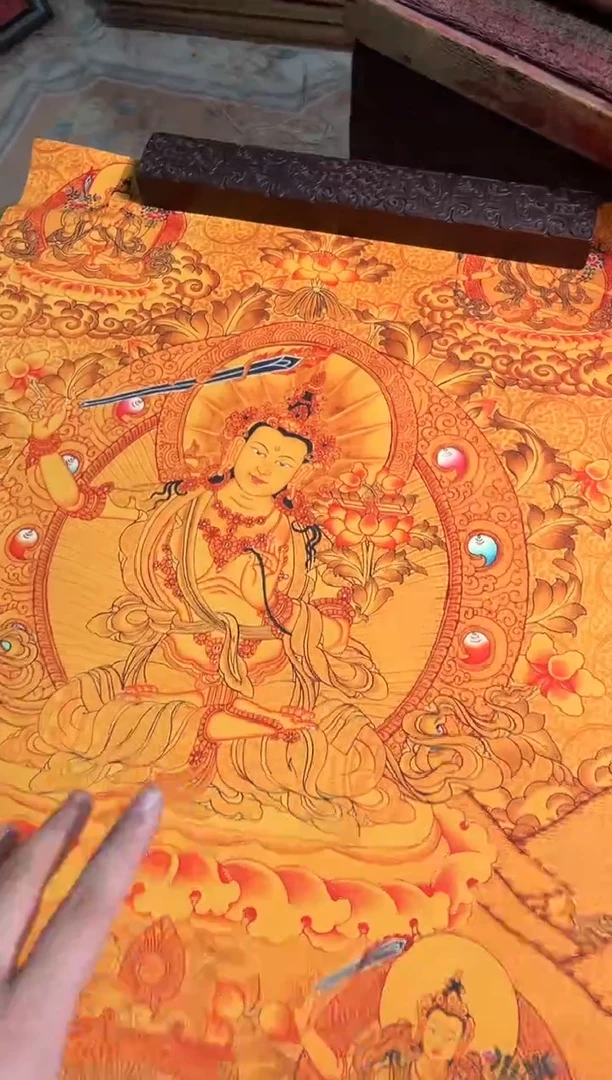 卷轴画东东唐卡tk16