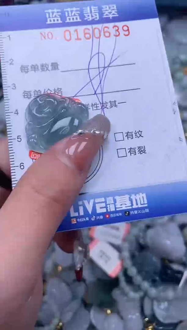 【闪购商品】翡翠颈饰未镶嵌闪购0160639多样性发其一