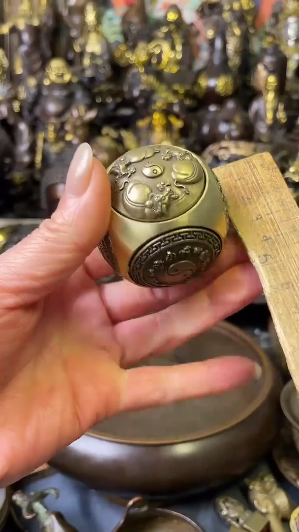 文玩铜器摆件888