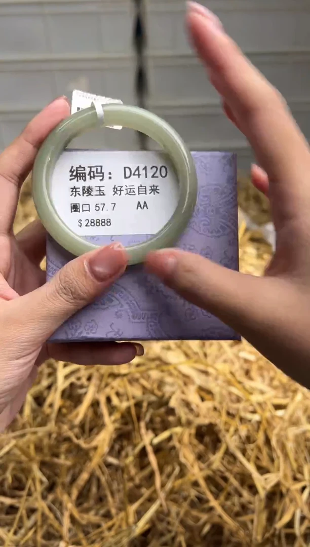 未镶嵌手镯石英质玉D4120