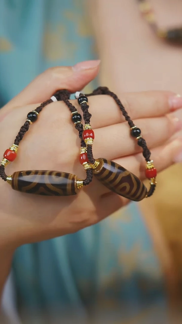 玛瑙/玉髓项链未镶嵌多样性发其一