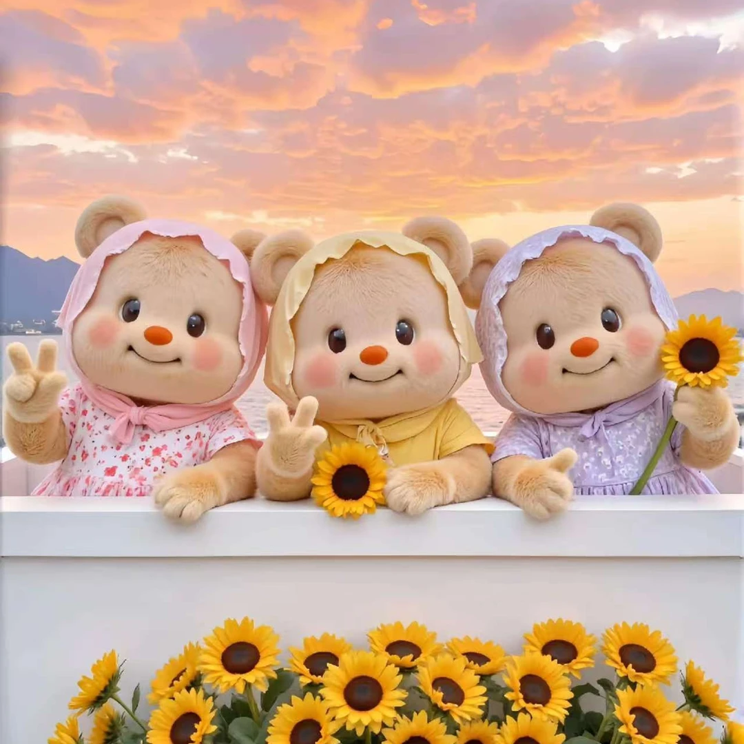 卡通动漫刺绣布贴衣服裤子破洞修补装饰贴手工刺绣diy熊的珍宝珠