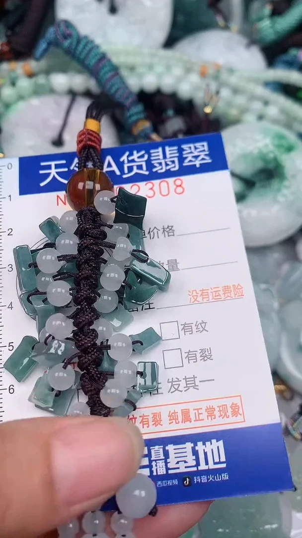 翡翠未镶嵌颈饰...0002308