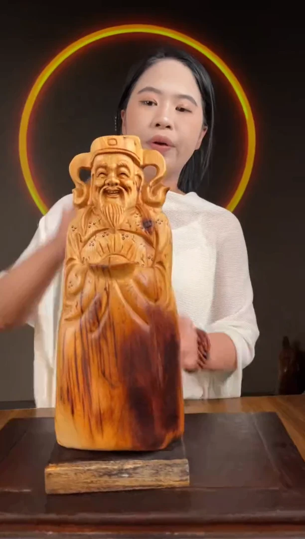 柏木（崖柏）手工摆件,先抢先得! 编号:285