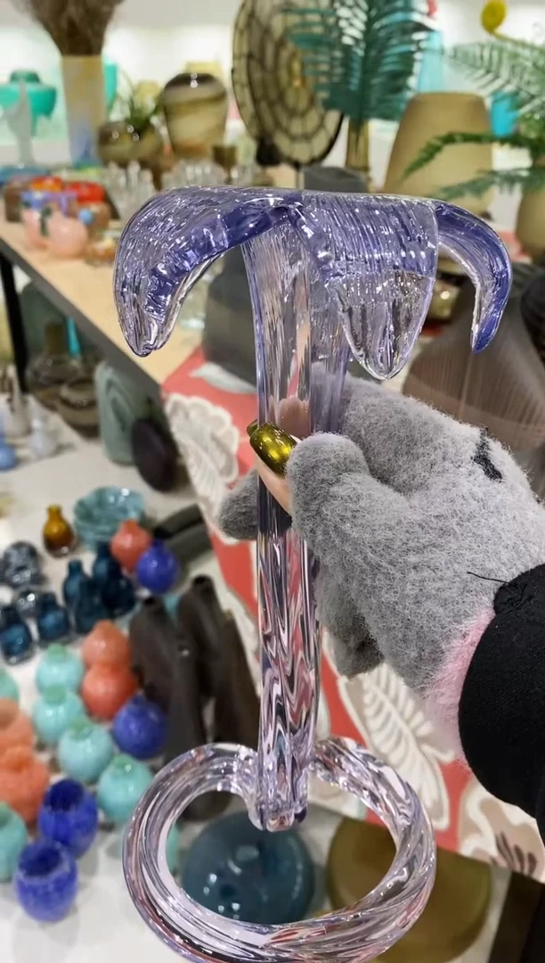 慕忆家手作琉璃花瓶