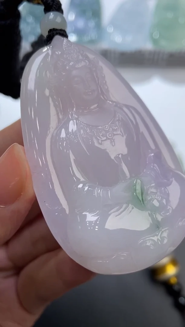 未镶嵌挂件翡翠372495  多人